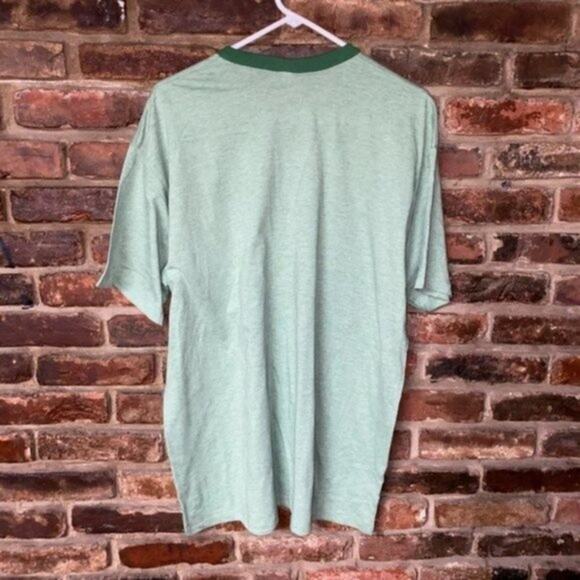 NWOT Here & Now Green Graphic Ringer T-Shirt Men's Size XL - Picture 5 of 5